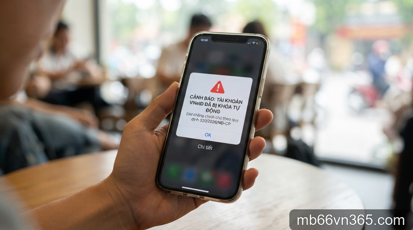 Cảnh báo: Tài khoản VNeID có thể bị khóa tự động từ 28/9 nếu SIM không chính chủ